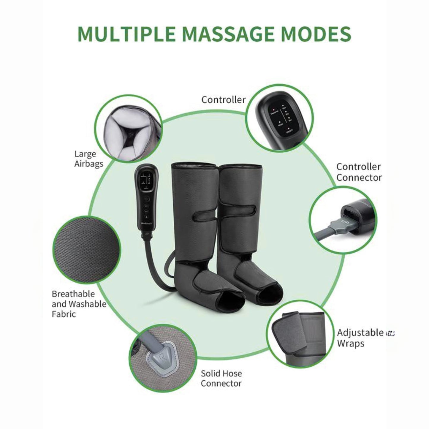 Relivora™ Leg Massager Air Compression