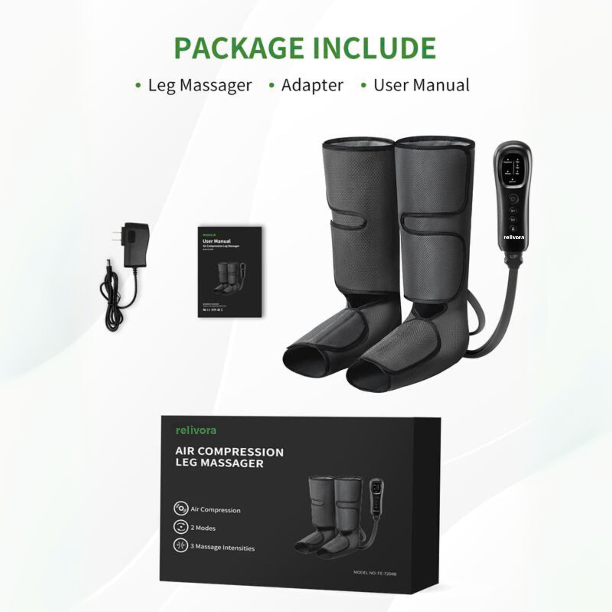Relivora™ Leg Massager Air Compression